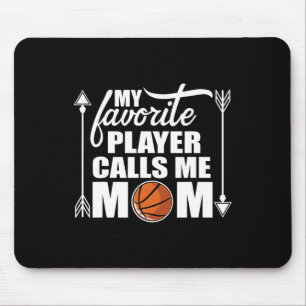 My Favorite Sketll Player Calls Me Mom Gift For Mo Mouse Mat