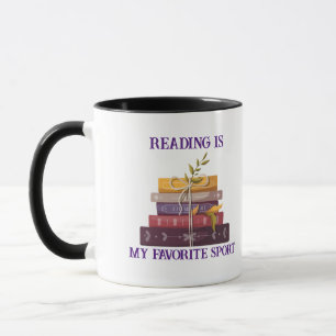My favorite sport is reading mug