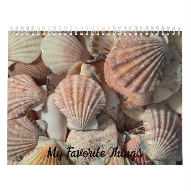 My Favorite Things  Calendar (Cover)