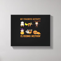 My Favourite Activity Is Doing Nothin' Retro Sloth
