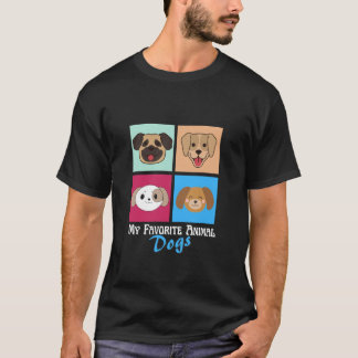 My Favourite Animal: Dogs T-Shirt