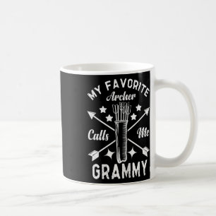 My Favourite Archer Calls Me Grammy Bow Hunting Ar Coffee Mug