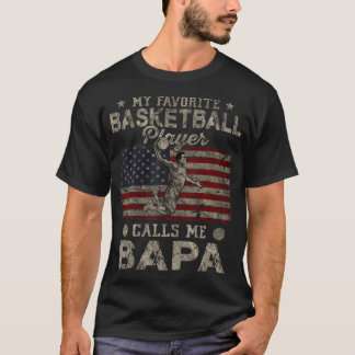My Favourite Basketball Player Calls Me Bapa Usa F T-Shirt