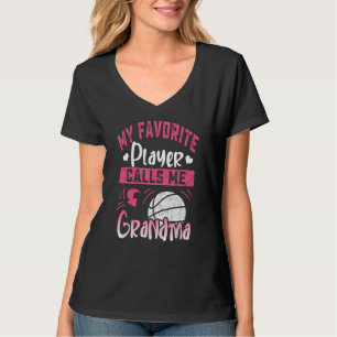 My Favourite Basketball Player Calls Me Grandma Mo T-Shirt