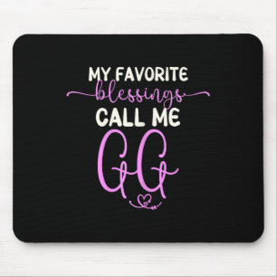 My Favourite Blessings Call Me Gg Grandma Mother's Mouse Mat