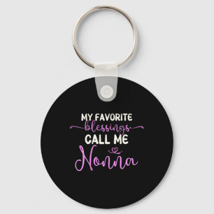My Favourite Blessings Call Me Nonna Grandma Mothe Key Ring
