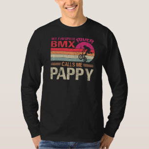 My Favourite Bmx Rider Calls Me Pappy Vintage T-Shirt