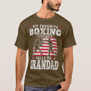 My Favourite Boing Player Calls Me Grandad Fathers T-Shirt