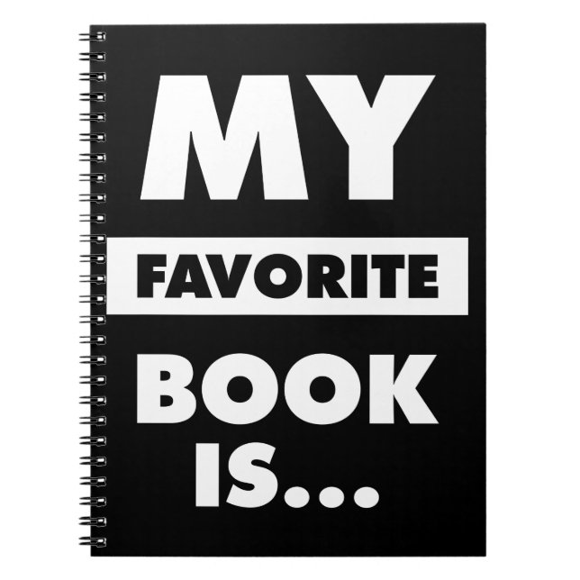 My Favourite Book Is... (Front)
