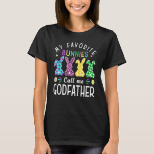 My Favourite Bunnies Call Me Godfather Bunny Egg T-Shirt