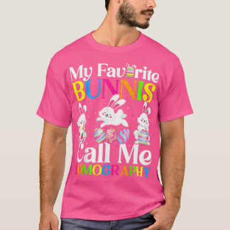 My Favourite Bunny Call Me Lomography Easter  T-Shirt