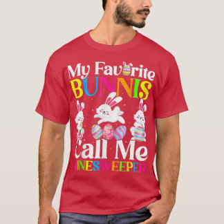 My Favourite Bunny Call Me Minesweeper Easter  T-Shirt