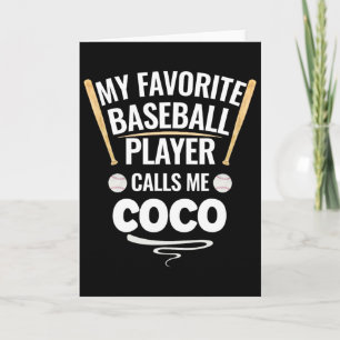 My Favourite Bysebyll Player Calls Me Coco Card