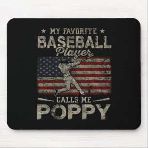 My Favourite Bysebyll Player Calls Me Poppy Father Mouse Mat