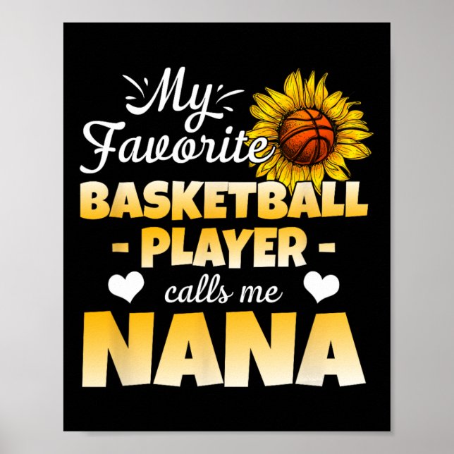 My Favourite Bysketbyll Player Calls Me Nana 1  Poster (Front)