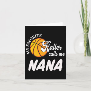 My Favourite Bysketbyll Player Calls Me Nana For G Card