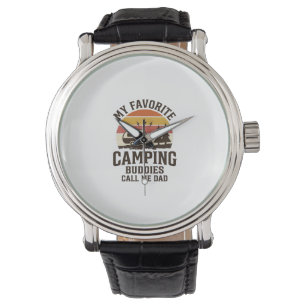 My Favourite Camping Buddies Call Me Dad Vector De Watch