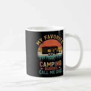 My Favourite Camping Buddies Call Me Dad Vintage C Coffee Mug