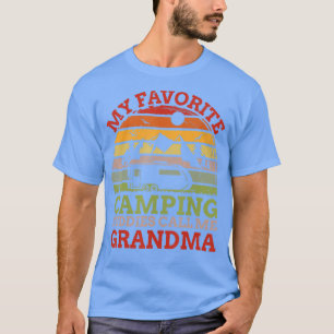 My Favourite Camping Buddies Call Me Grandma Fathe T-Shirt