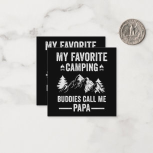 My Favourite Camping - Buddies Call Me Papa Card