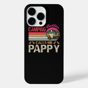 My Favourite Camping Buddies Call Me Pappy Vintage iPhone 14 Pro Max Case