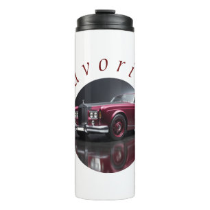 My Favourite Car. Your photo in circle. Thermal Tumbler