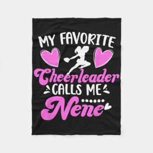 My Favourite Cheerleader Nene Cheer Nene Cheerlead Fleece Blanket