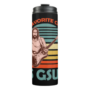 My Favourite Chord Is Gsus Jesus Guitarist Guitar Thermal Tumbler