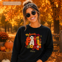 My Favourite Colour is Fall Personalised Womens