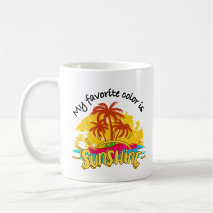 My Favourite Colour Is Sunshine Coffee Mug