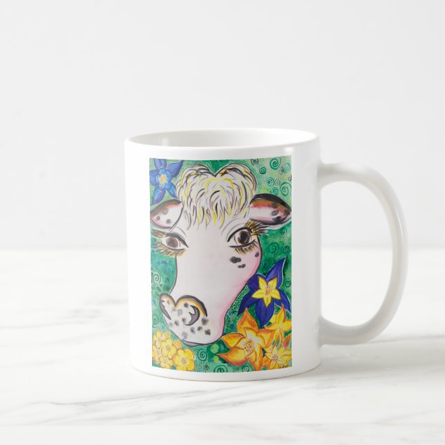 my favourite cow coffee mug (Right)