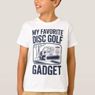 My Favourite Disc Golf Gadget Chainsaw Joke Disc G T-Shirt