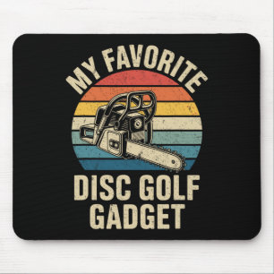 My Favourite Disc Golf Gadget Funny Disc Golf _4  Mouse Mat