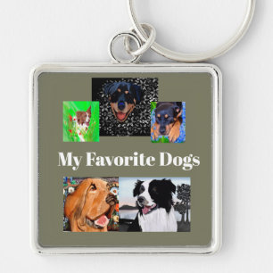 My Favourite Dogs Create Your Own 5-place   Key Ring