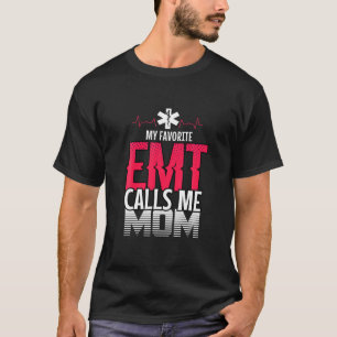 My Favourite EMT Mum First Responder Paramedic T-Shirt