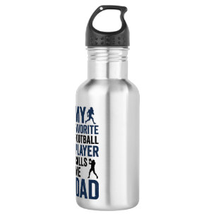 My Favourite Football Player Calls Me Dad Shirt De 532 Ml Water Bottle