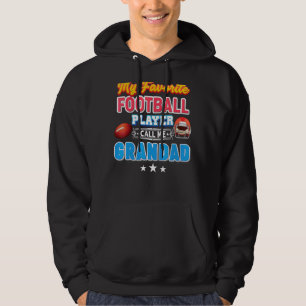My Favourite Football Player Calls Me Grandad Fath Hoodie