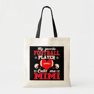 My Favourite Football Player Calls Me Mimi Tote Bag