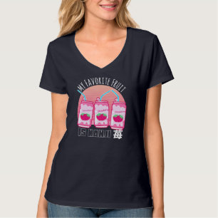 My favourite fruit is Strawberry Soda Japanese Aes T-Shirt