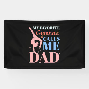 My Favourite Gymnast Calls Me Daddy Banner