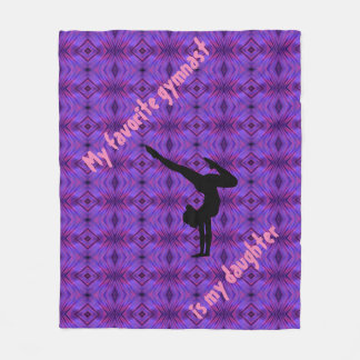 My favourite gymnast is my daughter blanket