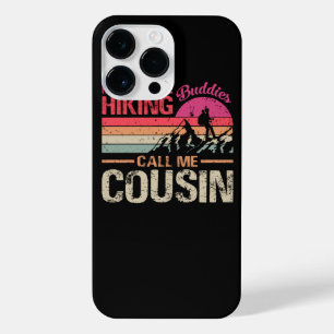 My Favourite Hiking Buddies Call Me Cousin Vintage iPhone 14 Pro Max Case