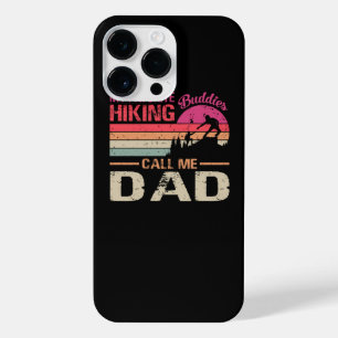 My Favourite Hiking Buddies Call Me Dad Vintage Fa iPhone 14 Pro Max Case