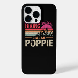 My Favourite Hiking Buddies Call Me Poppie Vintage iPhone 14 Pro Max Case