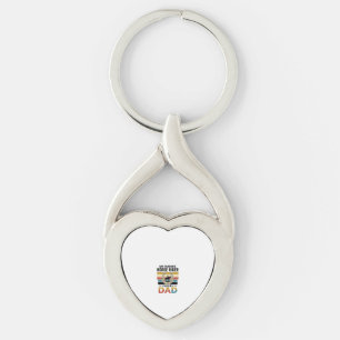 My Favourite Horse Rider Calls Me Dad Shirt Design Key Ring
