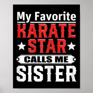 My Favourite Karate Star Calls Me Sister  Poster