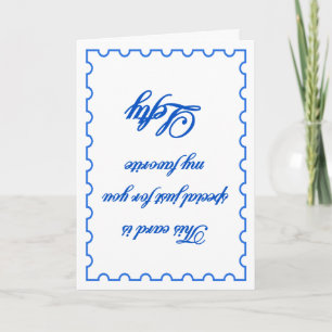My Favourite Lefty Card