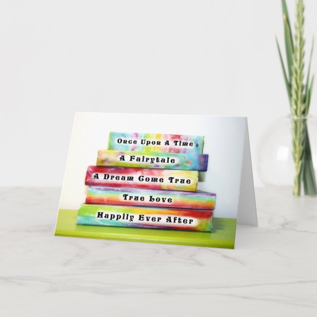 "My Favourite Love Story Is Ours" Valentine's Day Holiday Card (Front)