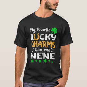 My Favourite Lucky Charms Call Me Nene Funny St Pa T-Shirt