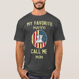 My Favourite Marine Calls Me Mum T-Shirt